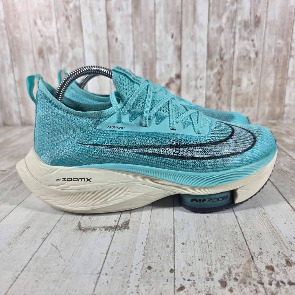 Nike Air Zoom Alphafly NEXT% Hyper Turquoise Womens 9.5 CZ1514-300 Running Shoes